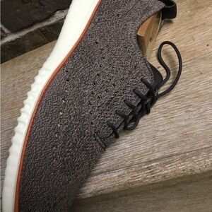Men's Brown Knit Sneakers